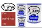 Preview: Fiat, Rallye Red, 171: 1L Lackdose + 1L Klarlack + 500ml Härter - Set, von ATW Autoteile West.